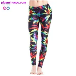 Weed Leaf Leggings Leaf Leaves Sporting Legging Fitness
