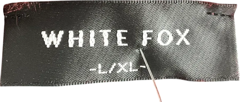 White Fox Red Betting On You Knit Cardigan Wine UK L/XL