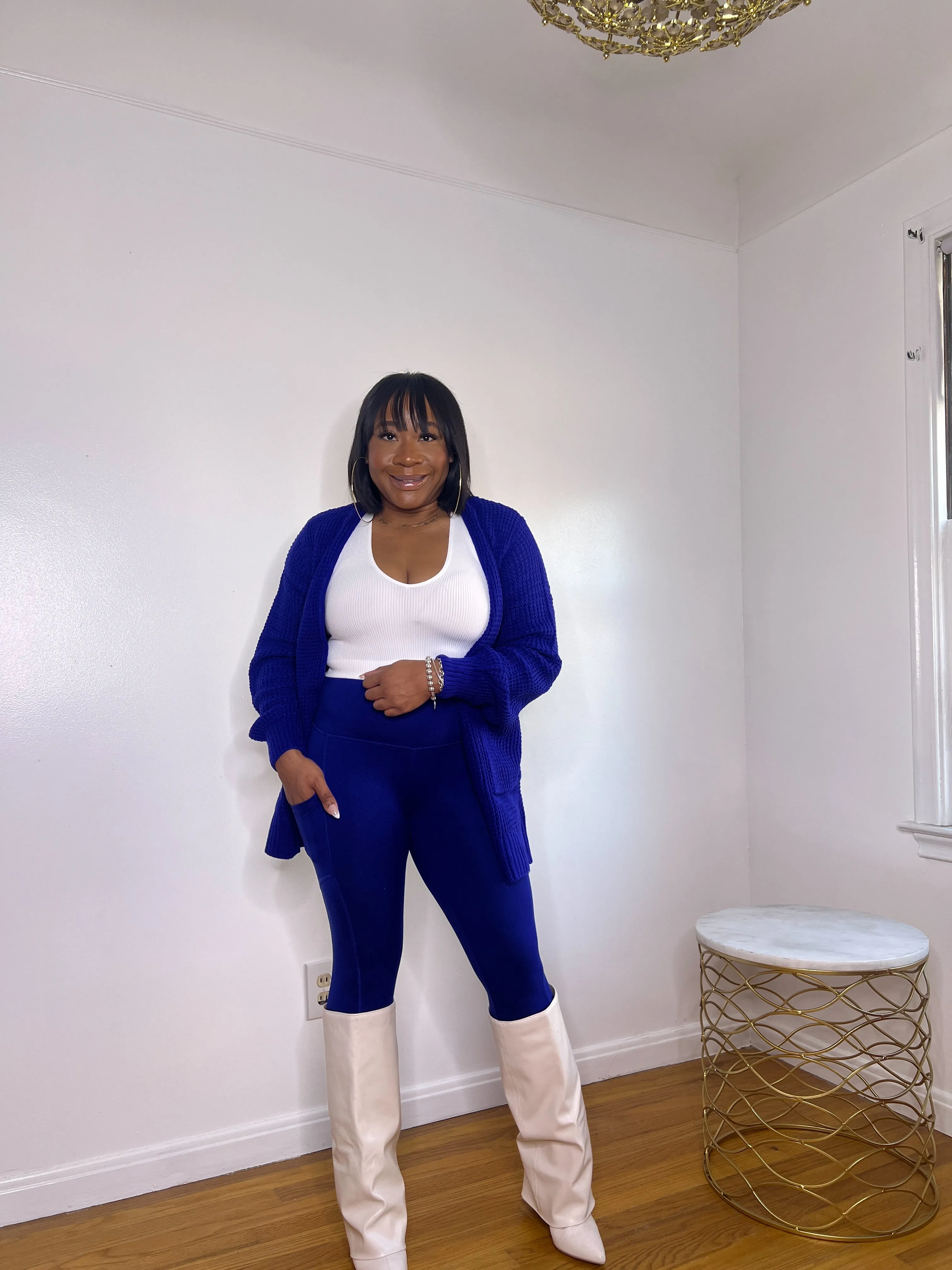 Wide Waistband Legging with pockets