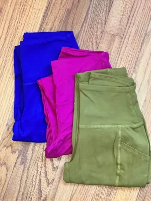 Wide Waistband Legging with pockets
