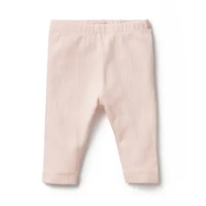 Wilson   Frenchy Pink Ribbed Leggings
