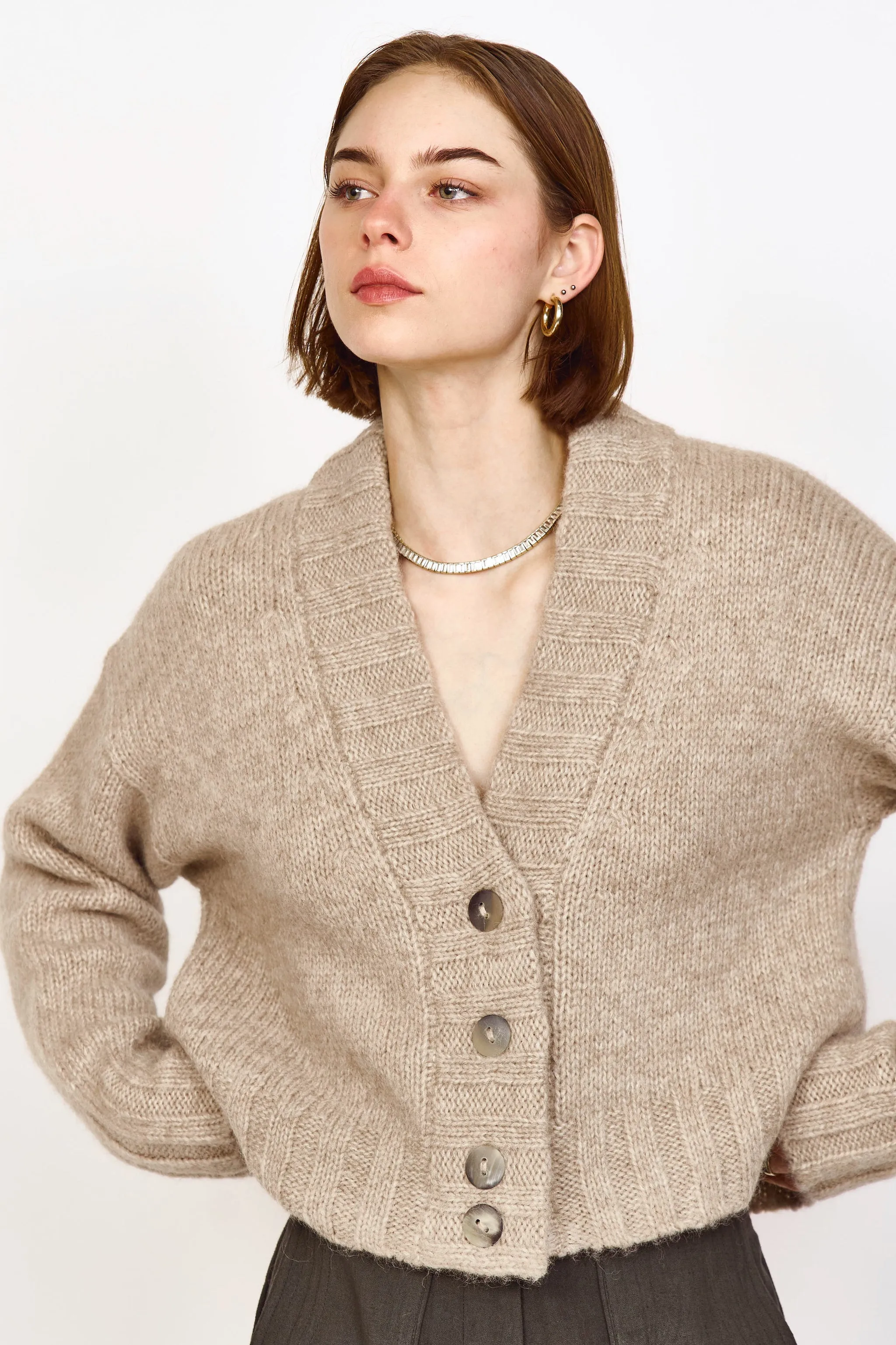 Wimberly Cardigan in Camel