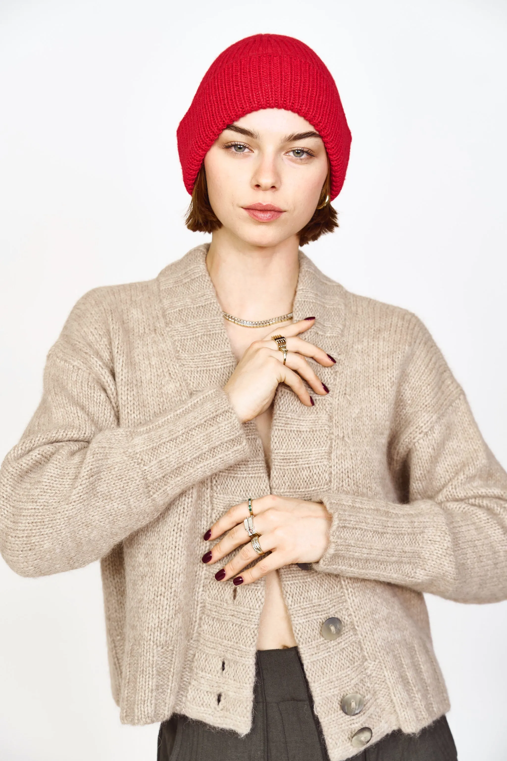 Wimberly Cardigan in Camel