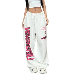 Women's Classic Letter Drawstring Sweatpants