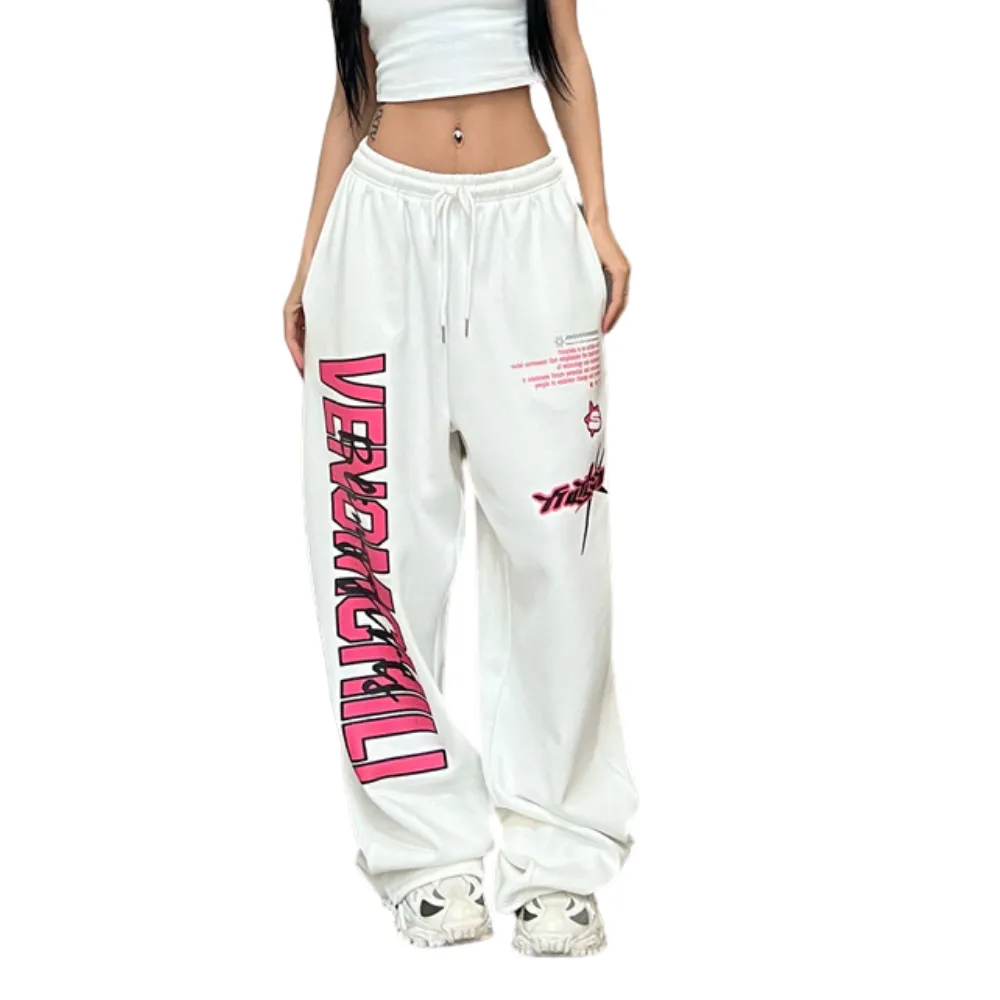 Women's Classic Letter Drawstring Sweatpants