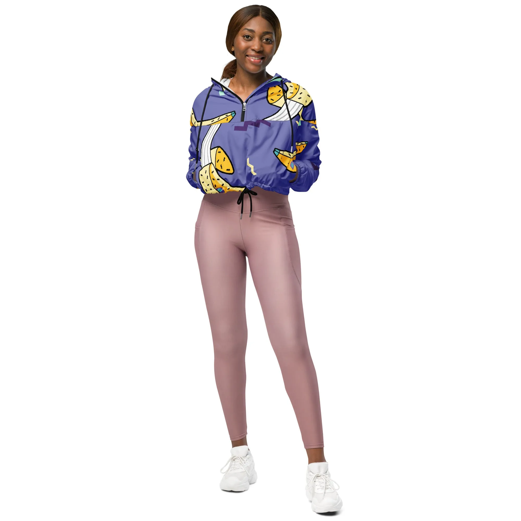 Women’s cropped windbreaker