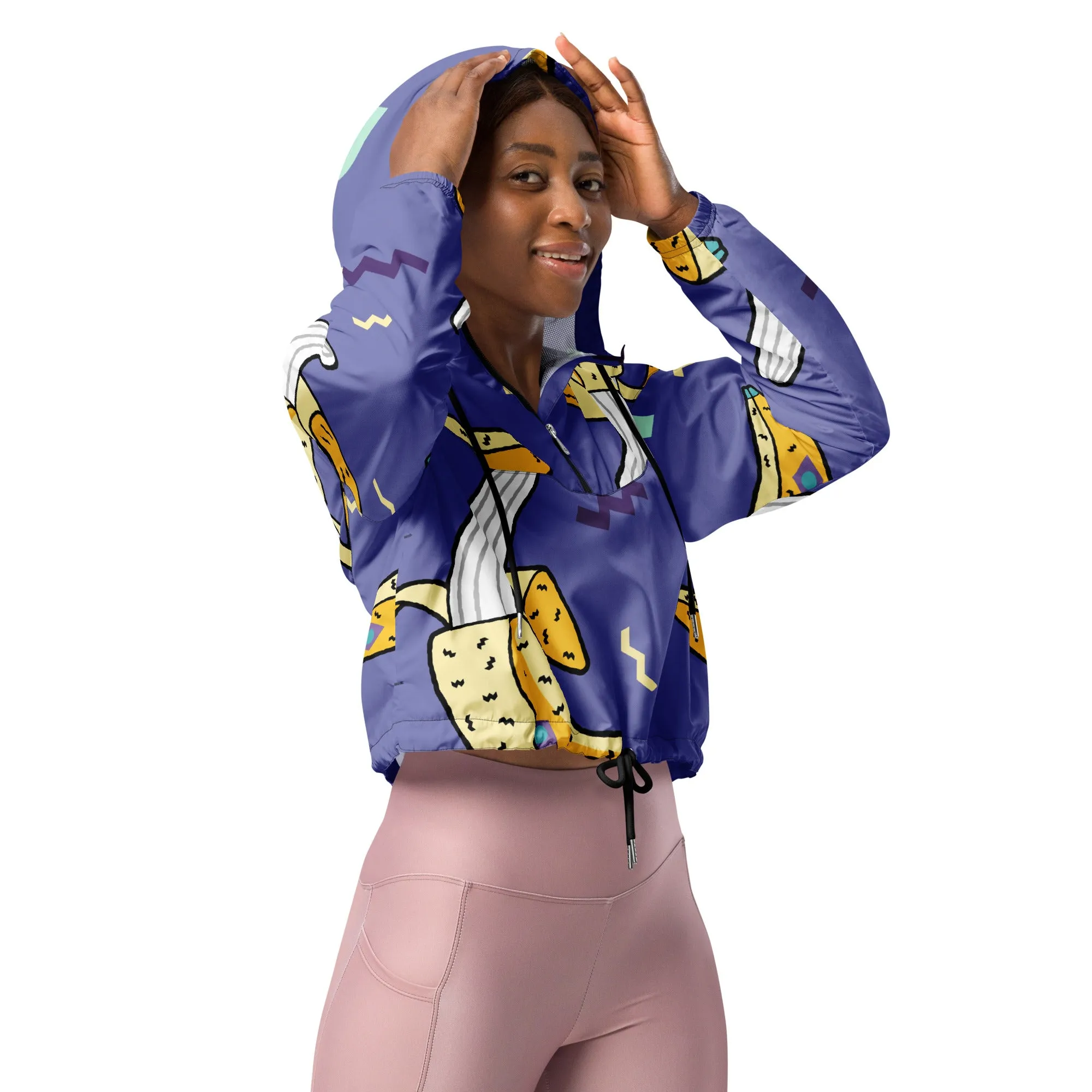 Women’s cropped windbreaker