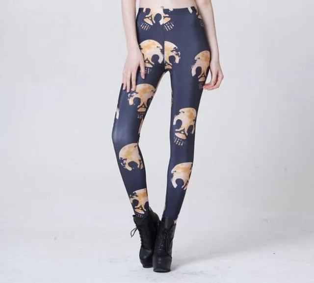 Women's Sexy Skull Leggings
