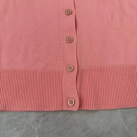 Women’s Talbots Button Front Girlfriend Cardigan Long Sleeve V-Neck Sweater XS