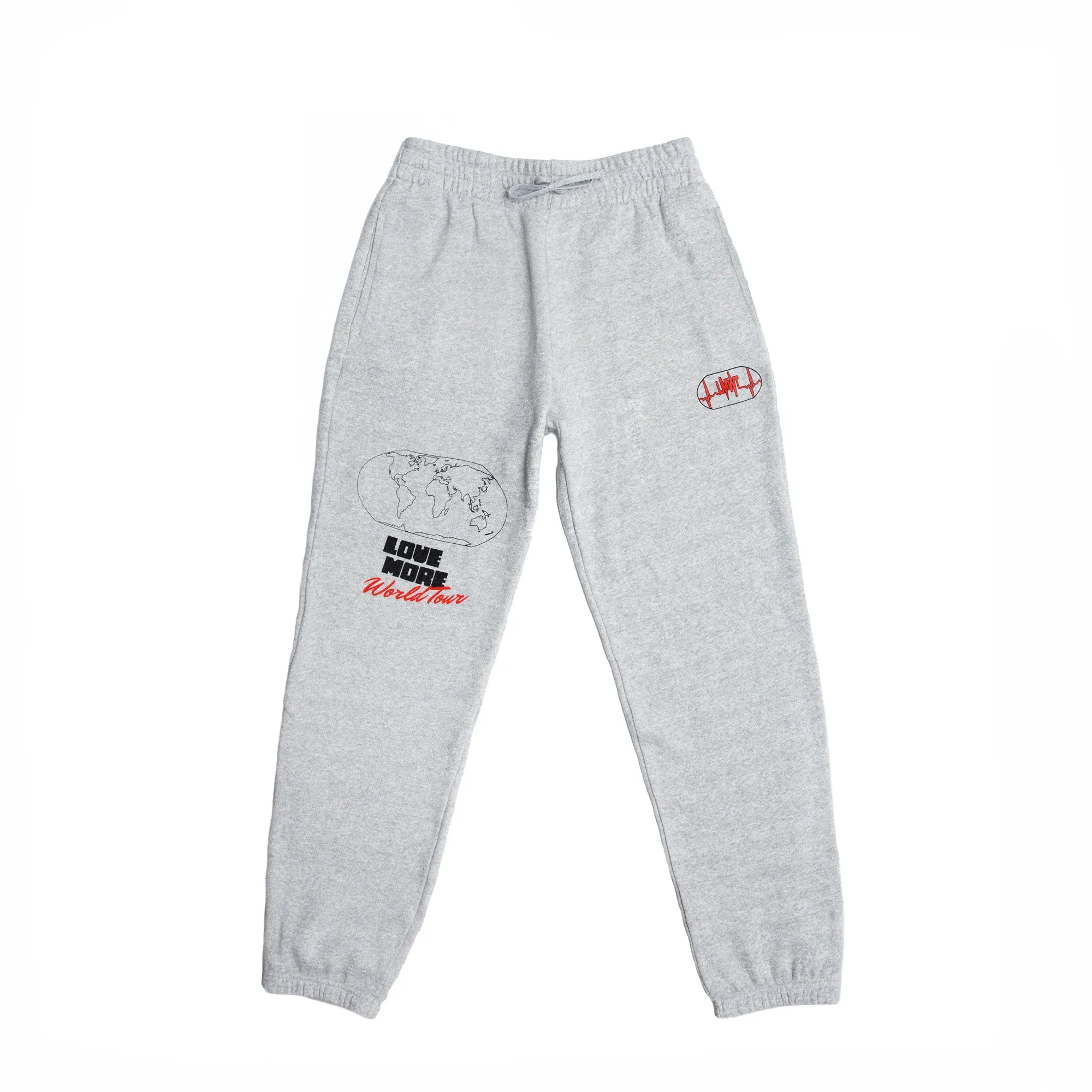 WORLD TOUR GREY SWEATPANTS