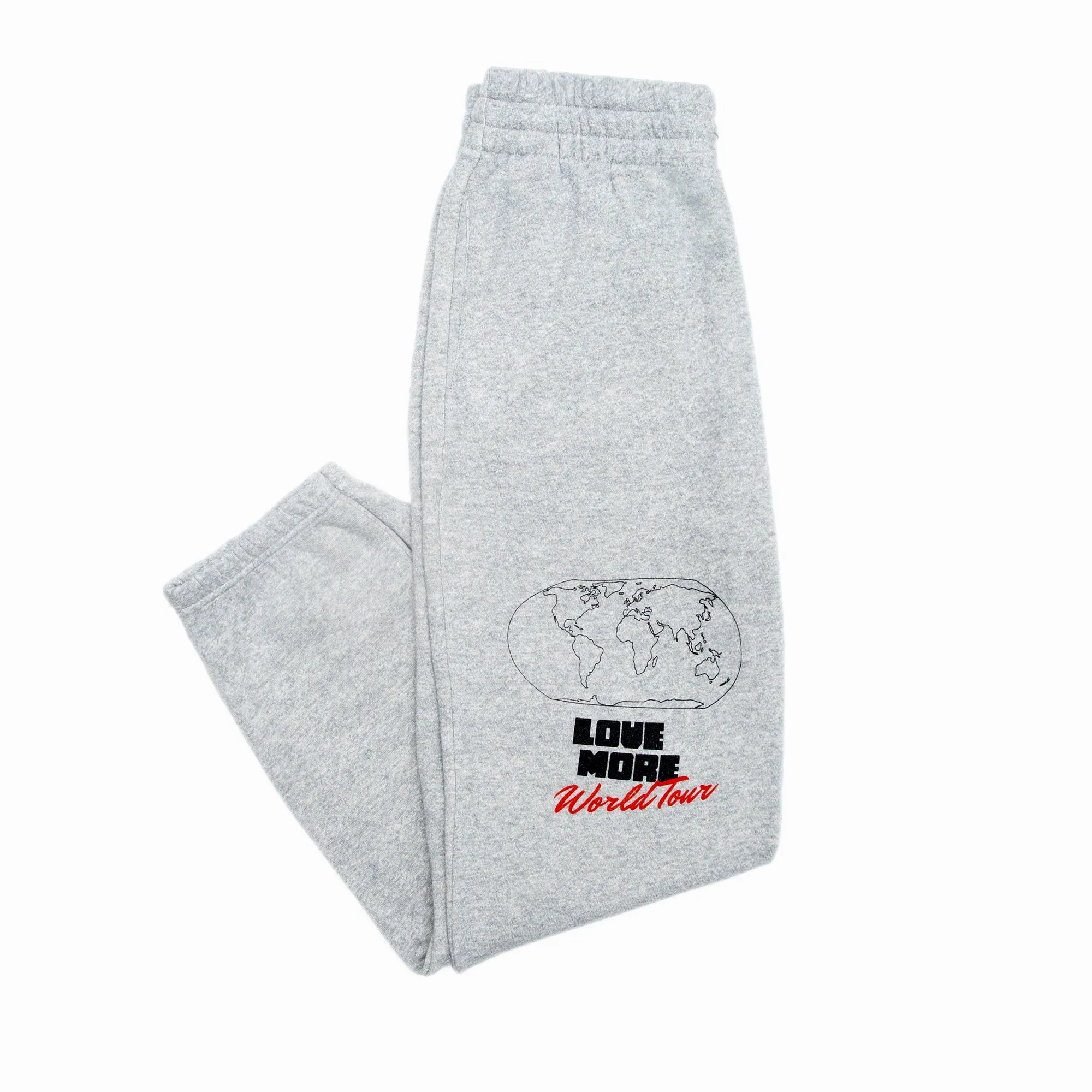 WORLD TOUR GREY SWEATPANTS