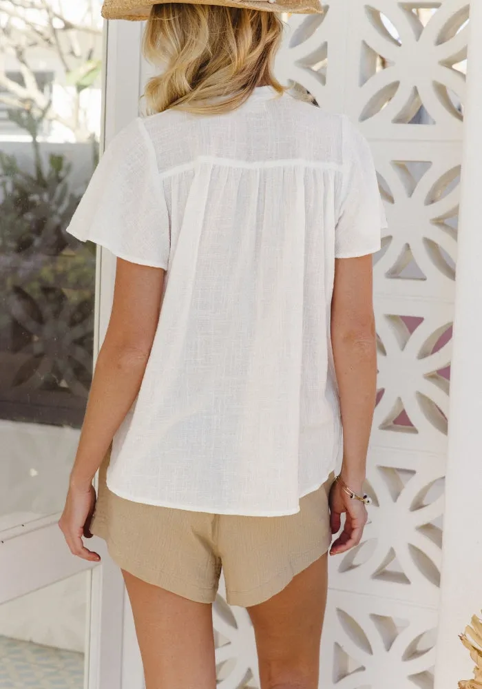 WS Shoreline Shirt - White