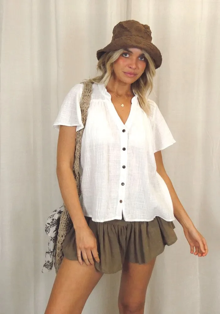 WS Shoreline Shirt - White