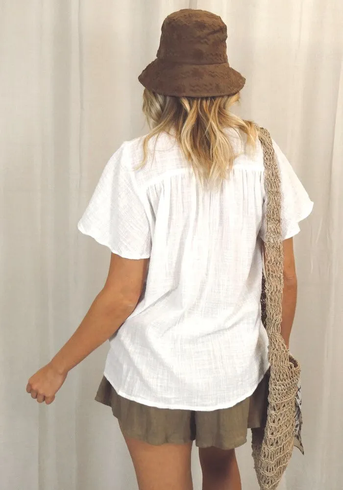 WS Shoreline Shirt - White