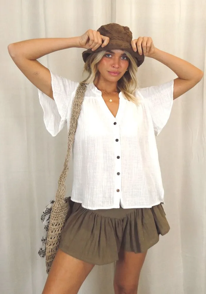 WS Shoreline Shirt - White