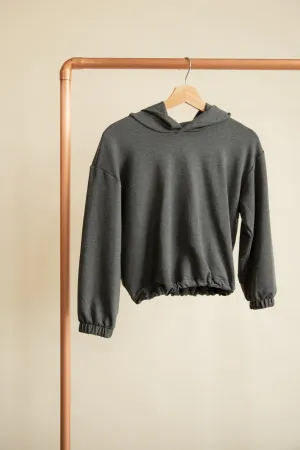 Youth Terry Cinch Waist Hoodie