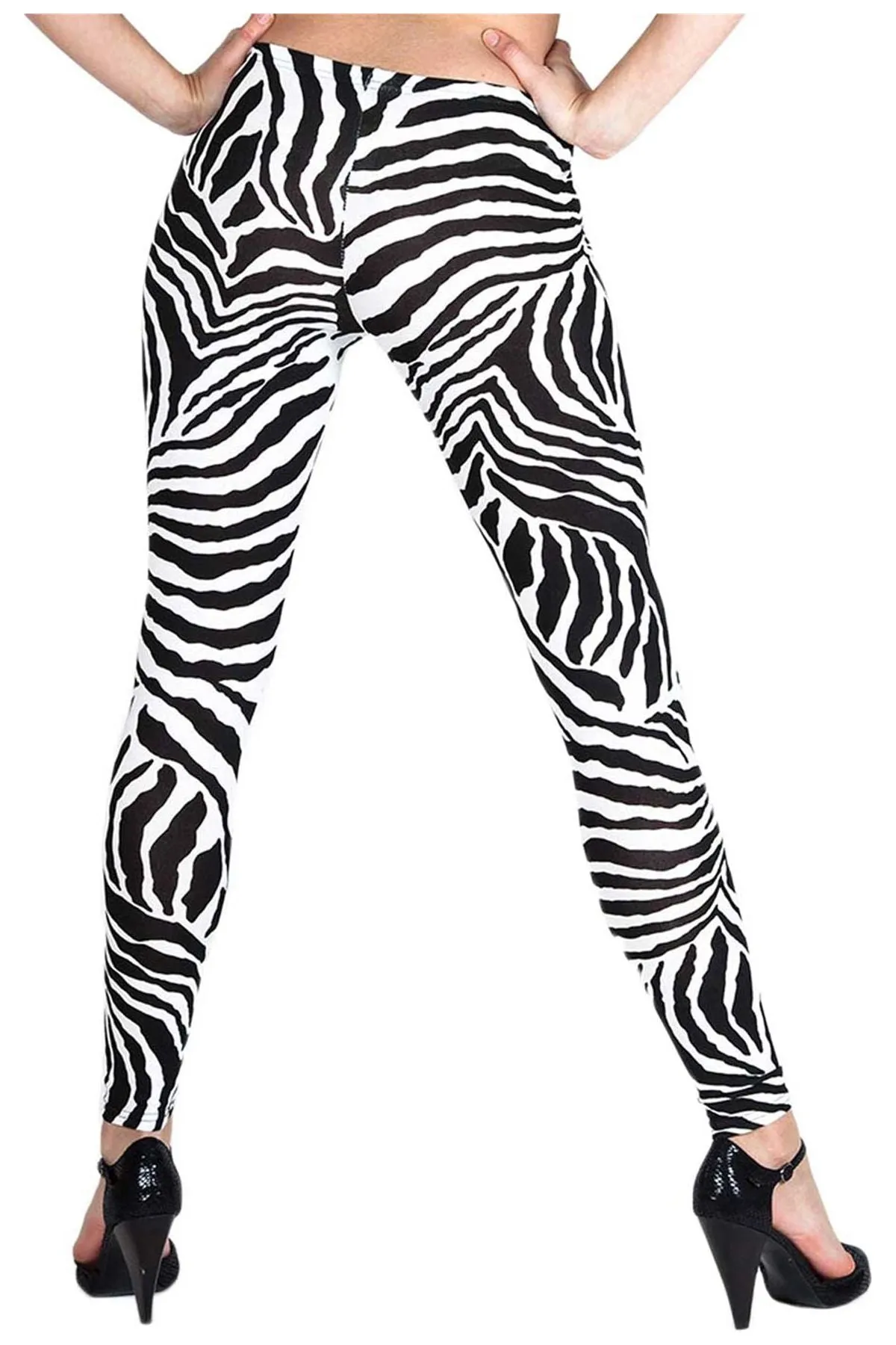 Zebra Print Leggings