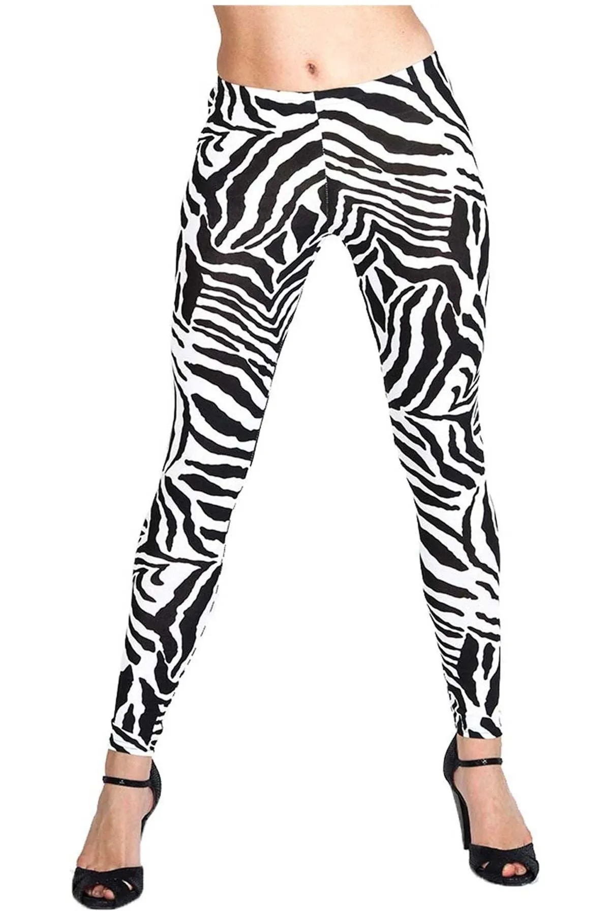 Zebra Print Leggings