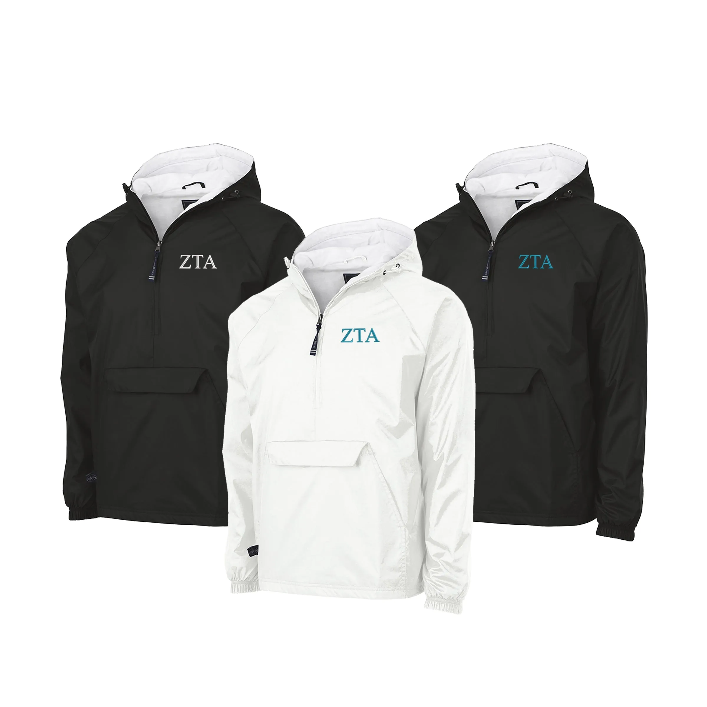 Zeta Tau Alpha Lined Windbreaker